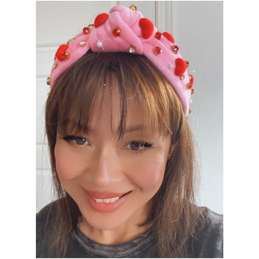Vday Valentine's Day heart Headband - Picture 3 of 10